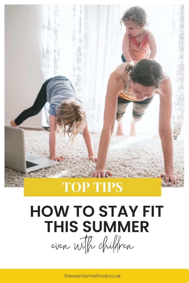Stay fit this summer pin
